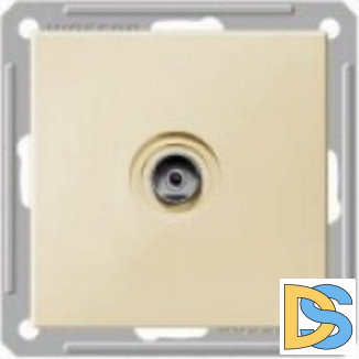 Розетка TV Wessen 59 слоновая кость