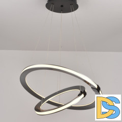 Подвесная люстра iLedex Vision 9225-8+5SD GR+BK