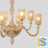 Подвесная люстра Crystal Lux SILVESTRO SP8 AMBER