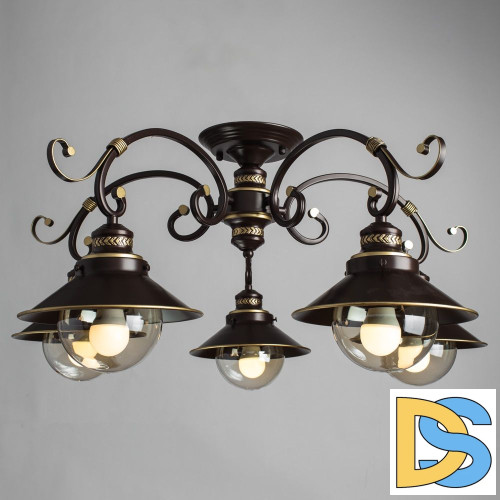 Потолочная люстра Arte Lamp 7 A4577PL-5CK