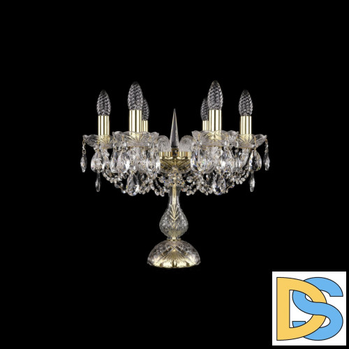 Настольная лампа Bohemia Ivele Crystal 1402L/6/141-39 G