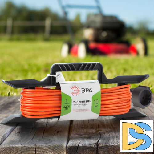 Удлинитель силовой Эра UFx-1-2x1.0-10m Б0043039