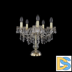 Настольная лампа Bohemia Ivele Crystal 1403L/5/141-39 G