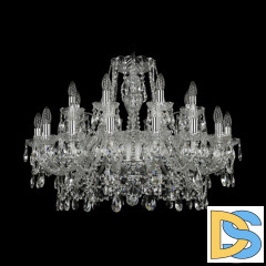 Подвесная люстра Bohemia Ivele Crystal 1411/16+8/300 Ni