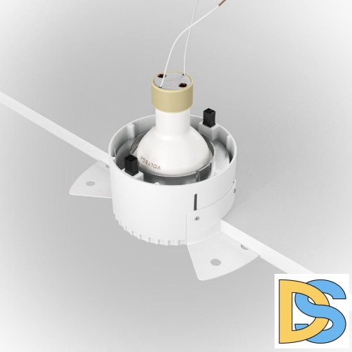 Встраиваемый светильник Maytoni Technical Share DL051-01-GU10-RD-WS