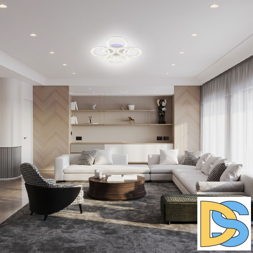 Потолочная люстра Escada Alunit 10296/8LED BL