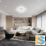 Потолочная люстра Escada Alunit 10296/8LED BL