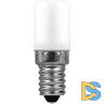 Лампа светодиодная Feron E14 2W 4000K Цилиндр Матовая LB-10 25897