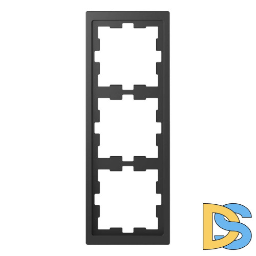 Рамка 3-постовая Schneider Electric Merten D-Life MTN4030-6534