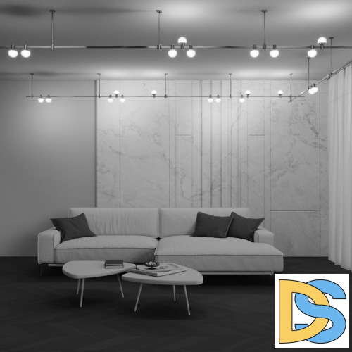 Трековый магнитный светильник Maytoni Luna TR149-1-5W4K-BS