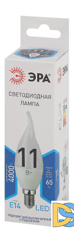 Лампа светодиодная Эра E14 11W 4000K LED BXS-11W-840-E14 Б0032993