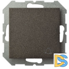 Кнопка звонка Epsilon 1кл. антрацит