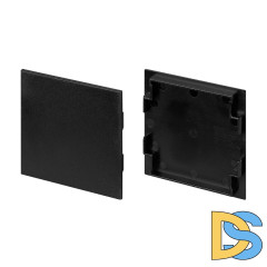 Заглушка Arlight LINE-5050-DUAL BLACK  047514