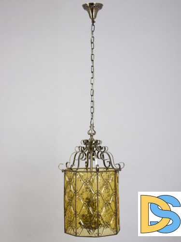 Подвесная люстра Abrasax Cornelia 2130/4(amber)