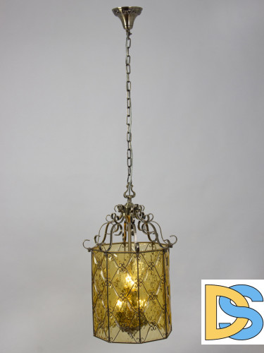 Подвесная люстра Abrasax Cornelia 2130/4(amber)