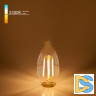 Лампа светодиодная филаментная Elektrostandard BLE1409 E14 9W 3300K прозрачная 4690389150678