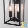 Уличный настенный светильник Elektrostandard Candle 35150/D черный 4690389182464 a058260