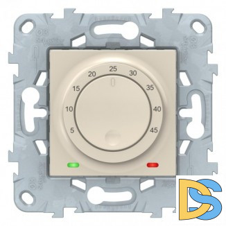 Терморегулятор для теплого пола, Бежевый, серия Unica New, Schneider Electric