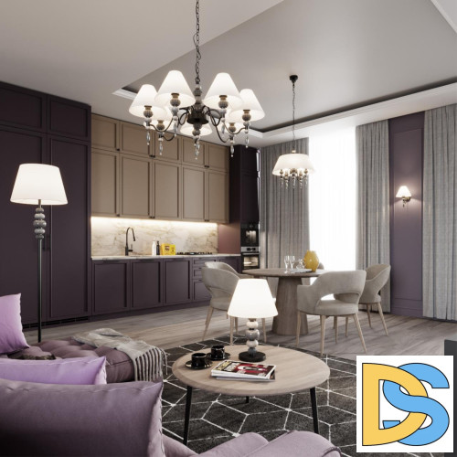 Подвесная люстра Odeon Light Sochi 4896/5A