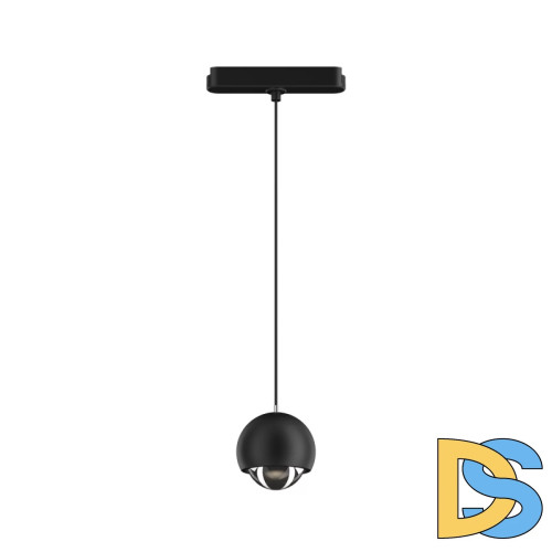 Трековый магнитный однофазный светильник Denkirs Air hang DK5346-BK