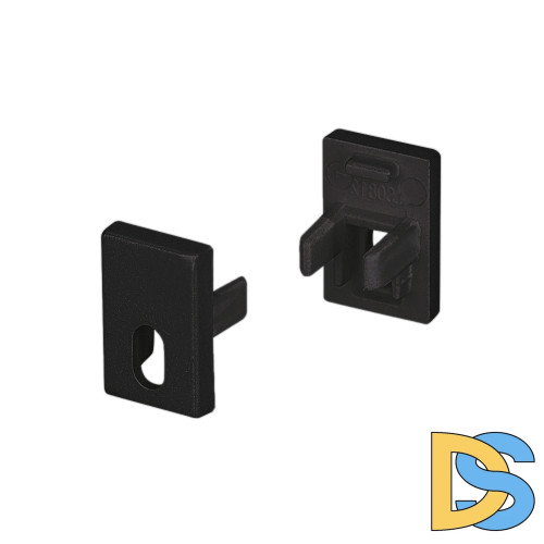 Заглушка Arlight SL-MINI-8-H12 BLACK с отверстием 037506