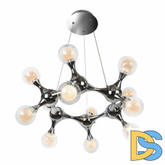 Подвесная светодиодная люстра iLedex Blossom C4465-12R CR