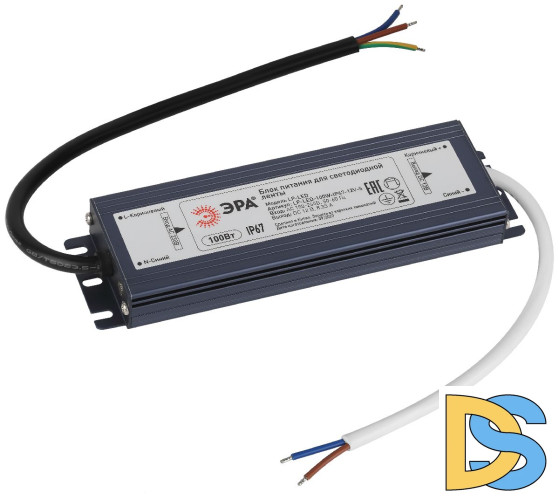Блок питания Эра 100Вт DC12В 8.33A IP67 LP-LED-100W-IP67-12V-S Б0061138
