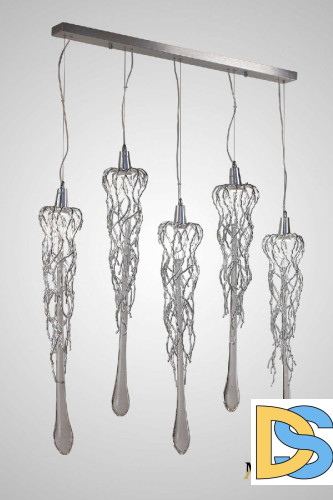 Подвесная люстра AM Group MANTECADO-5 CH