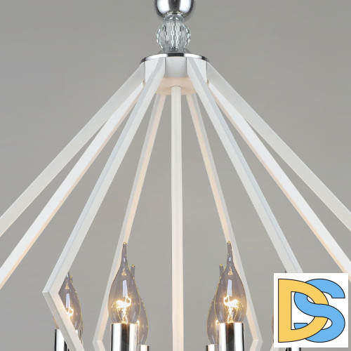 Подвесная люстра Reluce 05325-0.4-08 WT+CR