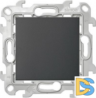 Заглушка, цвет Графит,Simon 24