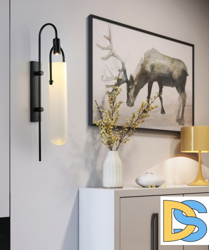 Бра DeLight Collection Arc Well B6066W/L black/white