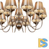 Подвесная люстра iLamp Rolling P2406-10+5 Nickel