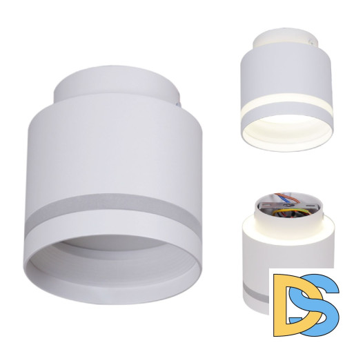 Накладной светильник Reluce 53001-9.5-001IL GX53+LED3W WT