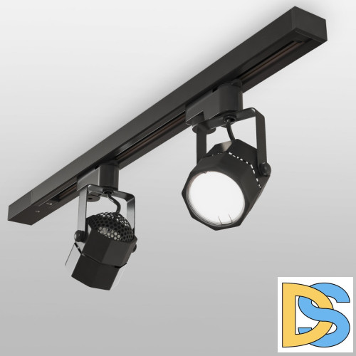 Трековый светильник Elektrostandard Robi GU10 Черный (MRL 1004) однофазный 4690389148026