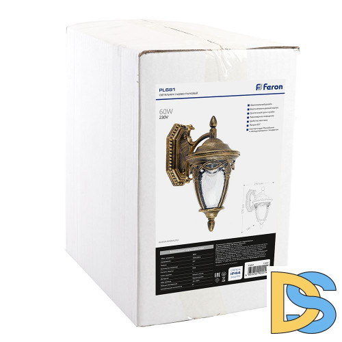 Уличный настенный светильник Feron Будапешт 11692