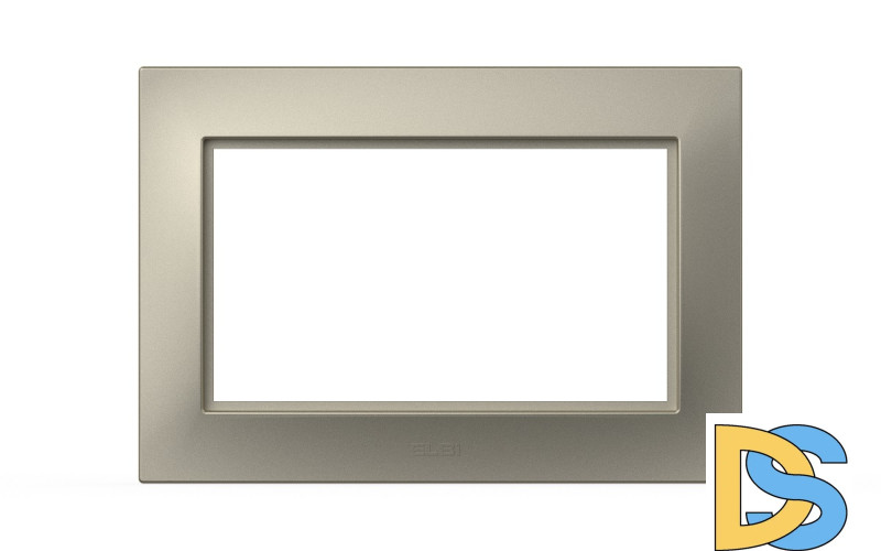 Розетка двухместная без заземления ELBI Vega 510-011400-908