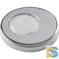 Встраиваемый светильник Fametto Vernissage DLS-V104 GU5.3 SAND SILVER+CHROME 10736