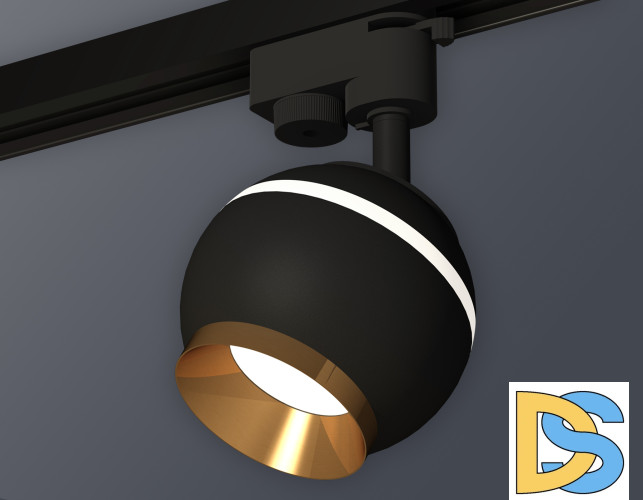 Трековый однофазный светильник с подсветкой Ambrella Light Track System XT1102005 (A2521, C1102, N7034)
