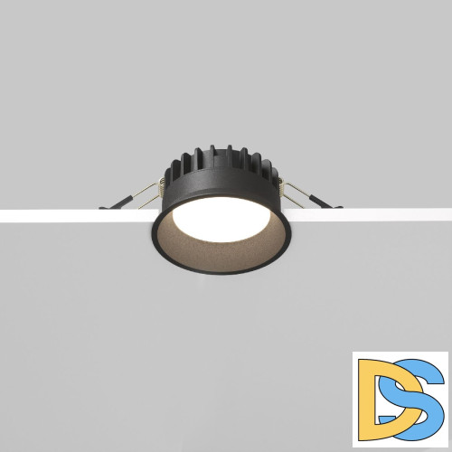 Встраиваемый светильник Maytoni Okno DL055-8W3-4-6K-B