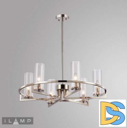 Подвесная люстра iLamp Evolution 6806-6 NIC