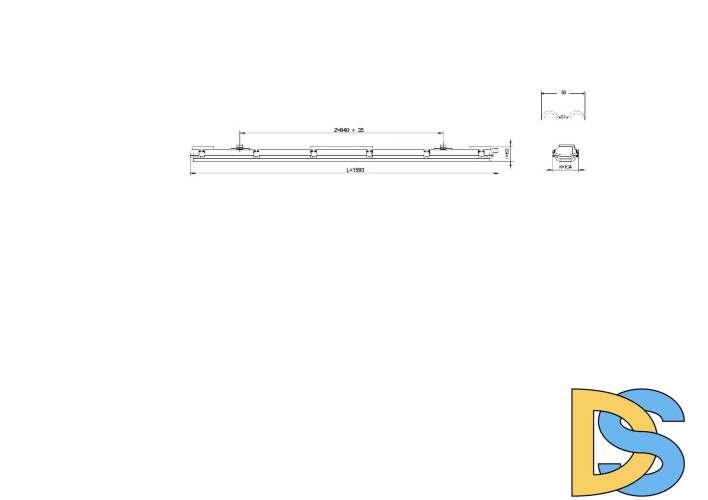Линейный светодиодный светильник Эра SPP-101-0-002-150 Б0043659