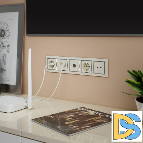 Рамка на 5 постов Werkel Snabb слоновая кость/хром W0051903 4690389161018