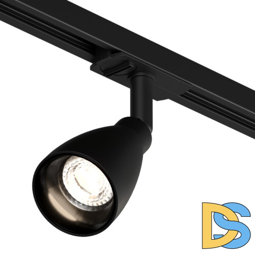 Трековый однофазный светильник Denkirs Bell DK6050-BK