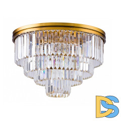 Потолочная люстра DeLight Collection 1920s Odeon 9513C/600R gold/clear