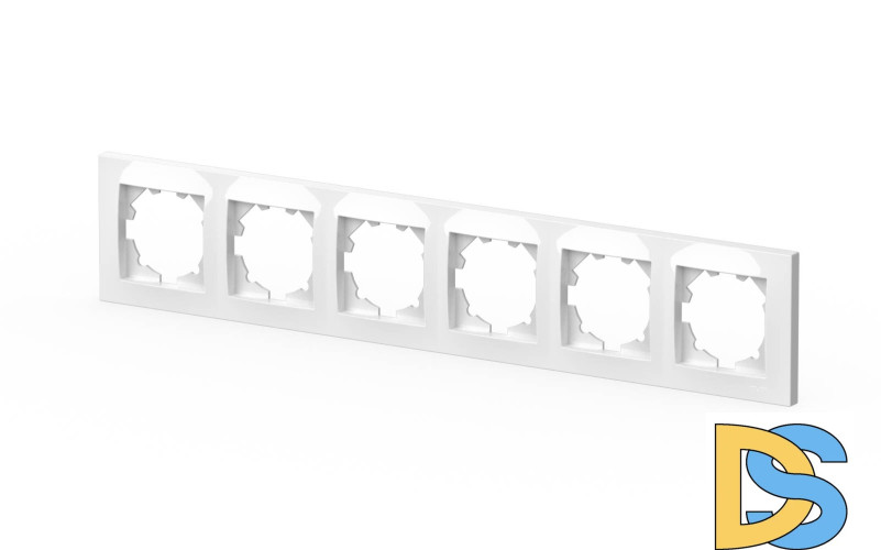 Рамка шестиместная ELBI Vega 510-015600-252