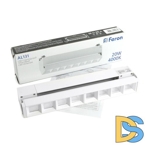 Трековый однофазный светильник Feron AL131 48375
