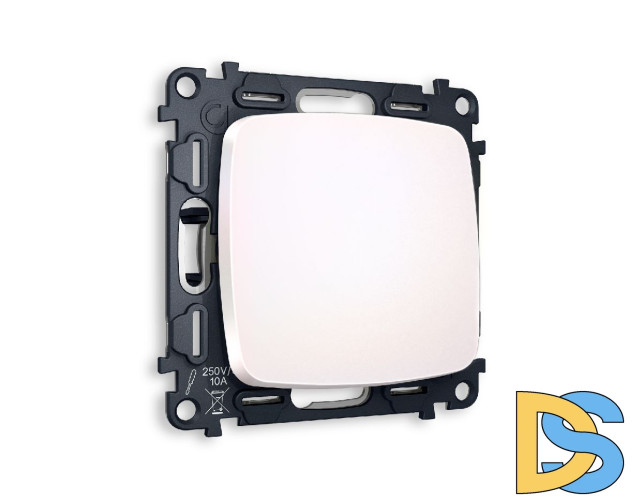 Комплект механизма 1-кл перекрестного выключателя Ambrella Volt Omega MO201030