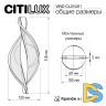 Настенный светильник Citilux Vind CL214311