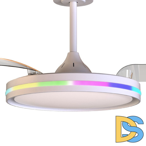 Люстра-вентилятор Mantra Rafaga 8727