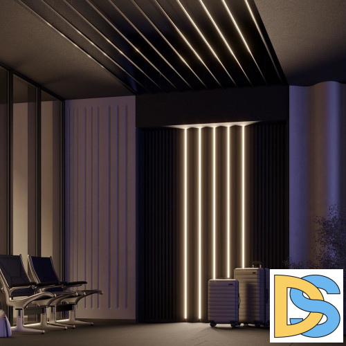 Светодиодная лента Arlight Ultra-C64-10mm 24V Warm3000 (14.4 W/m, IP20, 5630, 5m) 037450